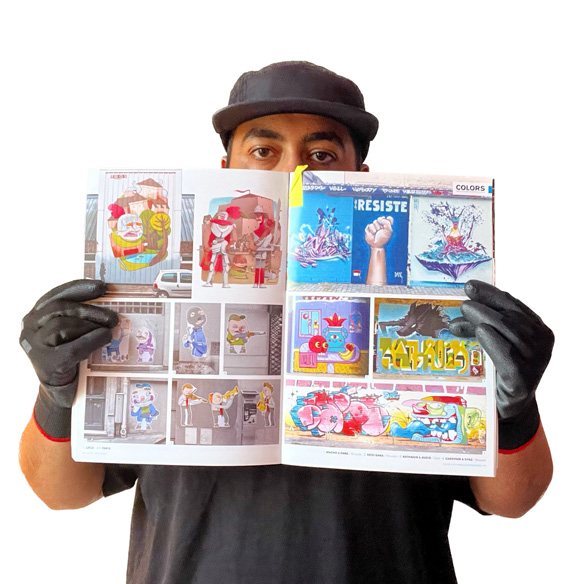 Vizion magazine — spread