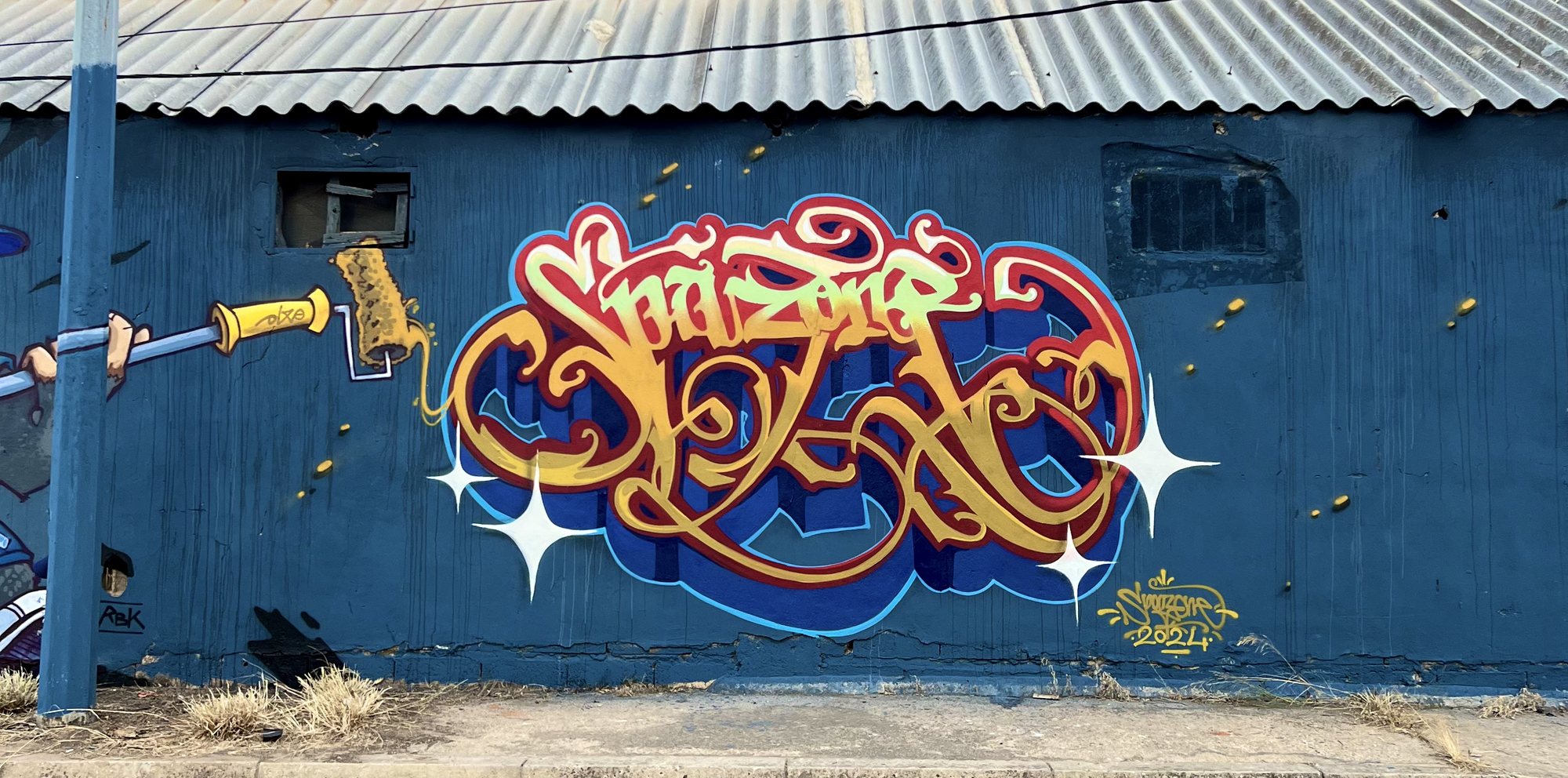 Spazuno lettering, 2024.